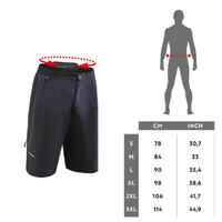 Men's MTB Biking Shorts EXPL 500 - Black