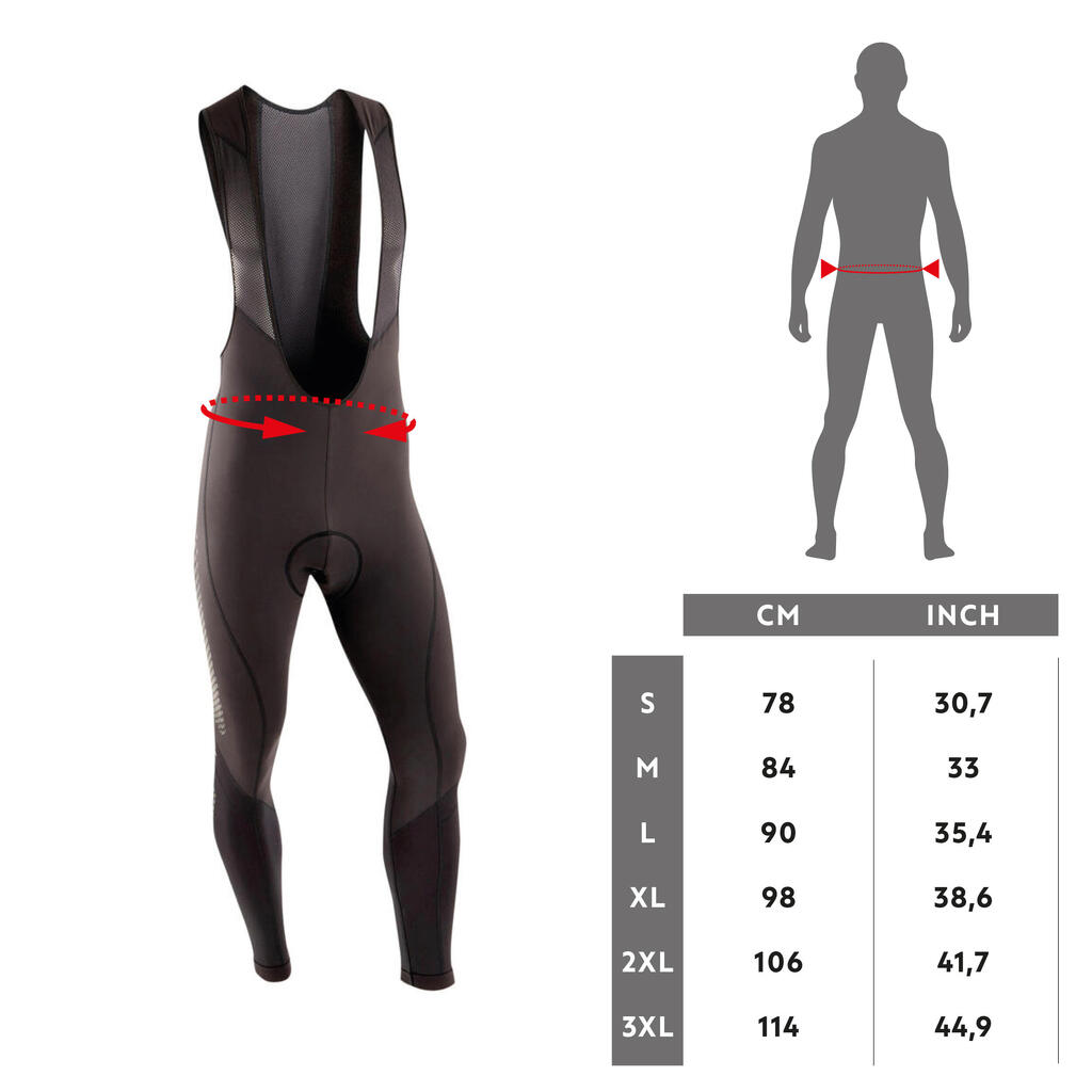 XC Mountain Bike Tights - Black/Grey