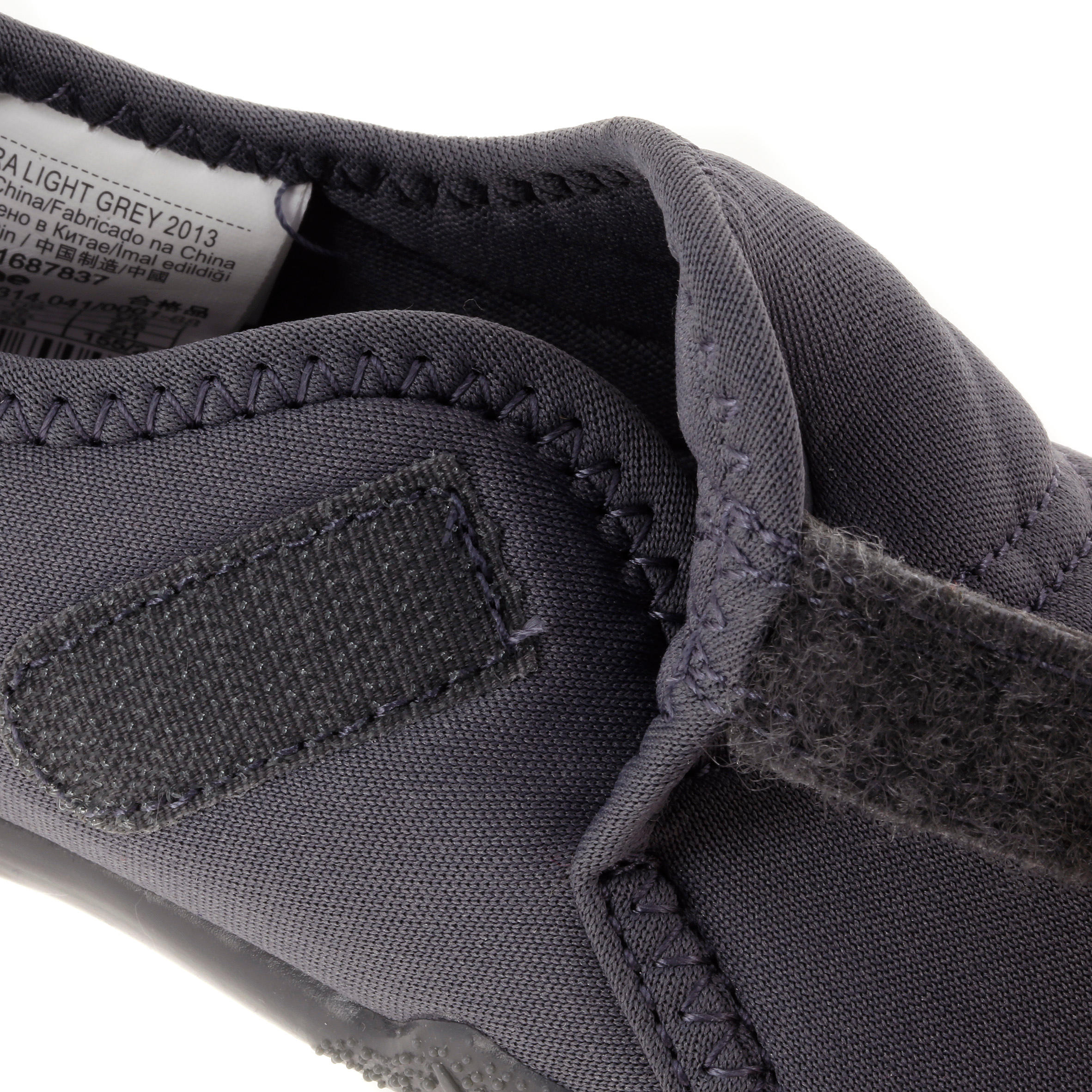 Ultralight Baby Gym Bootees - Dark Grey 16/19