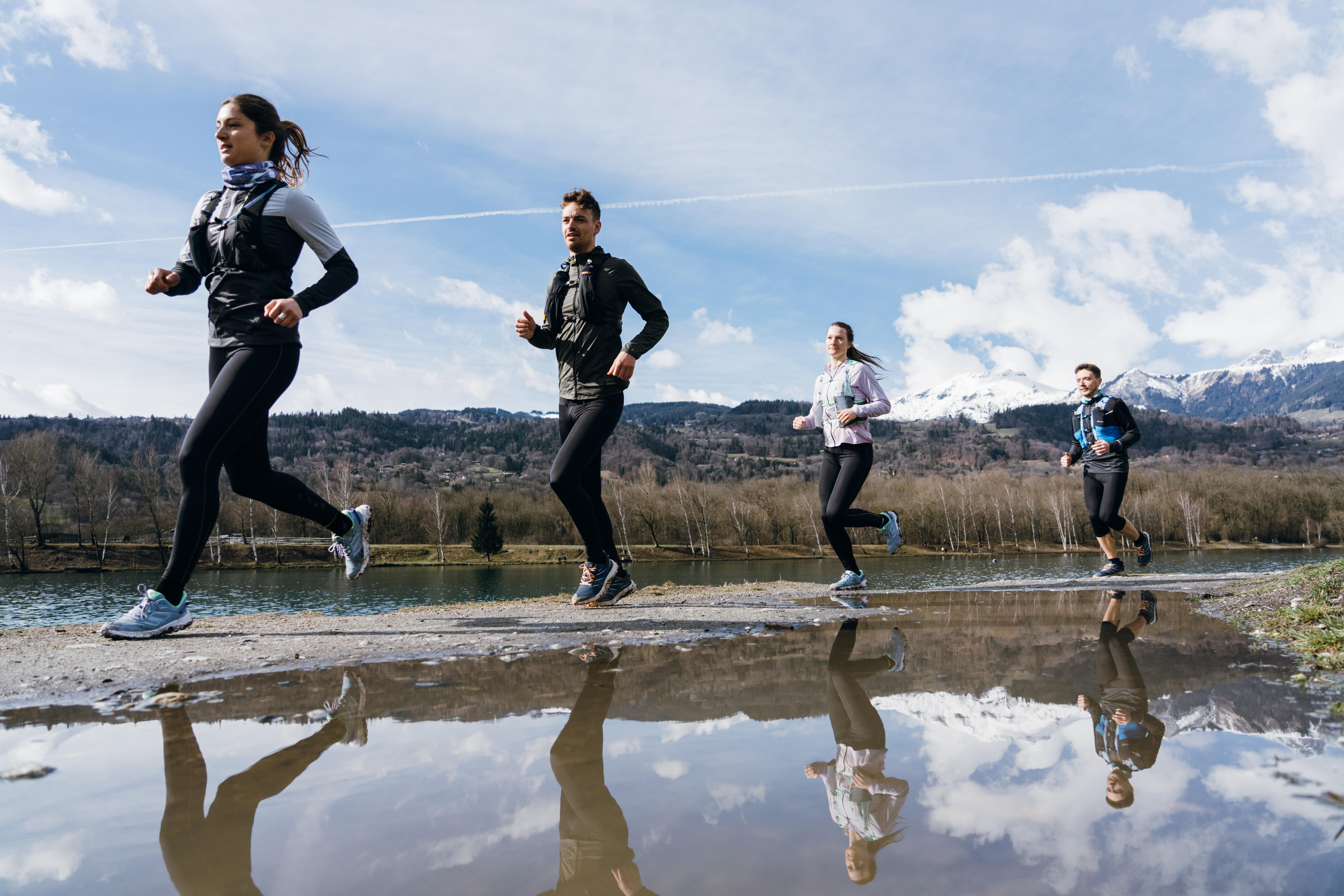Sac d'hydratation de course sur sentier 5 L avec poche à eau 1 L - KIPRUN