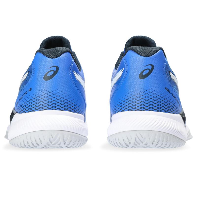 Badmintonschoenen voor heren GEL-TACTIC 12 ILLUSION blauw/wit