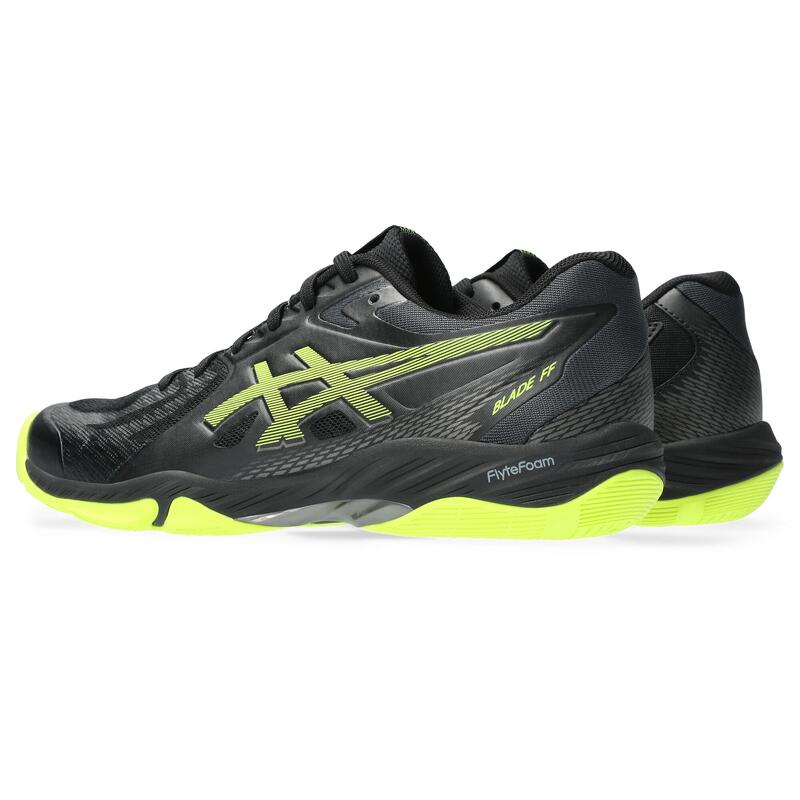 Badmintonschuhe Herren - Asics Blade FF schwarz/gelb