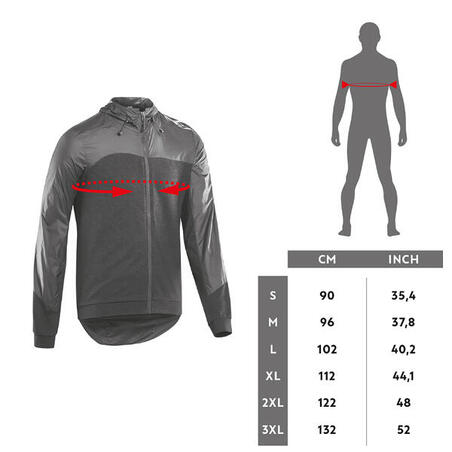 ВЕТРОВКА ДЛЯ ГОРНОГО ВЕЛОСПОРТА МУЖСКАЯ