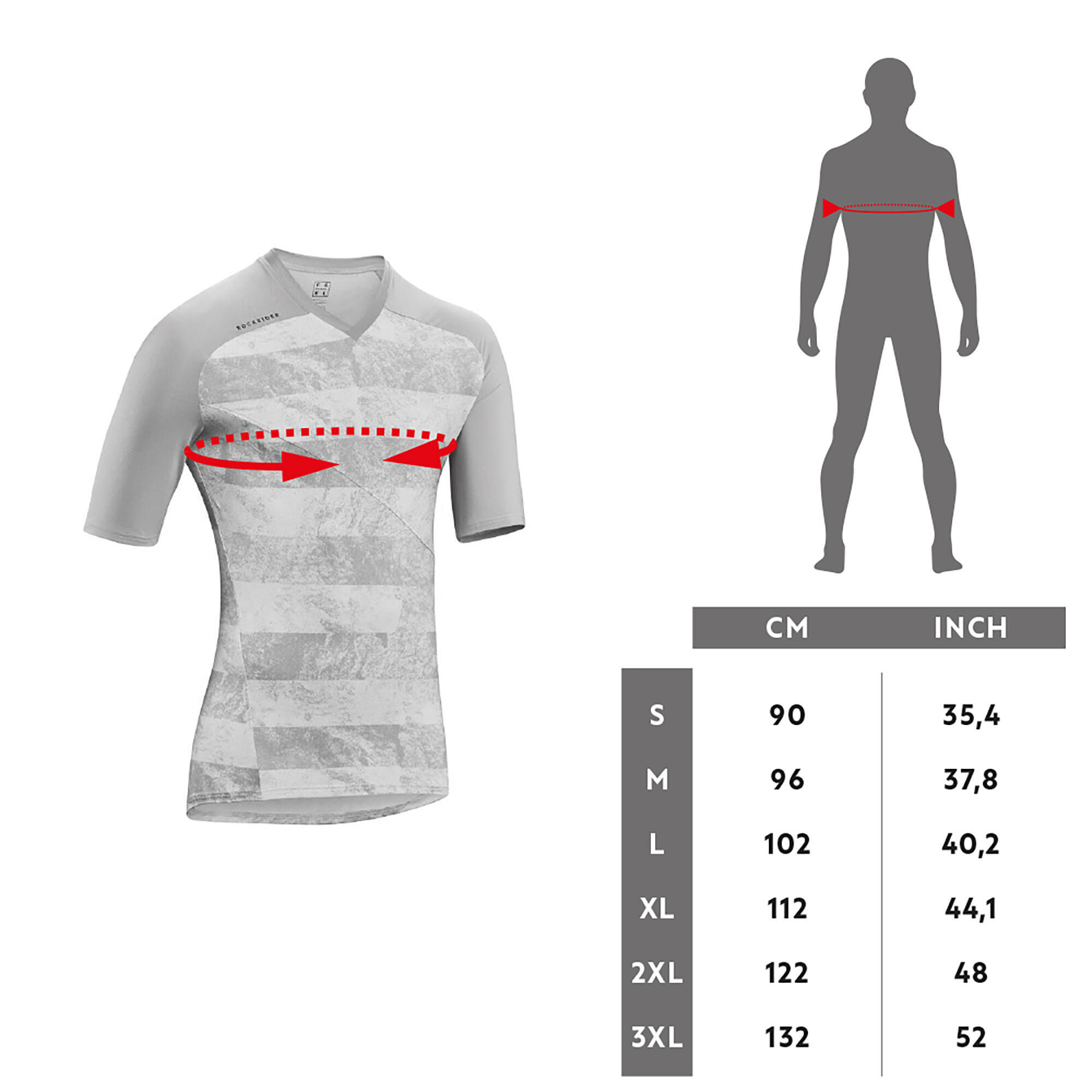 TRICOTA CICLISMO MTB HOMBRE FEEL 5/13