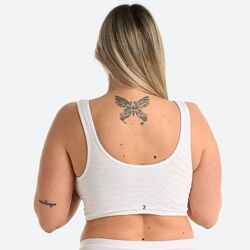 Front Fastening Sports Bra - Black