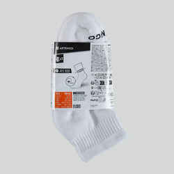 Mid Tennis Socks RS 100 Tri-Pack - White