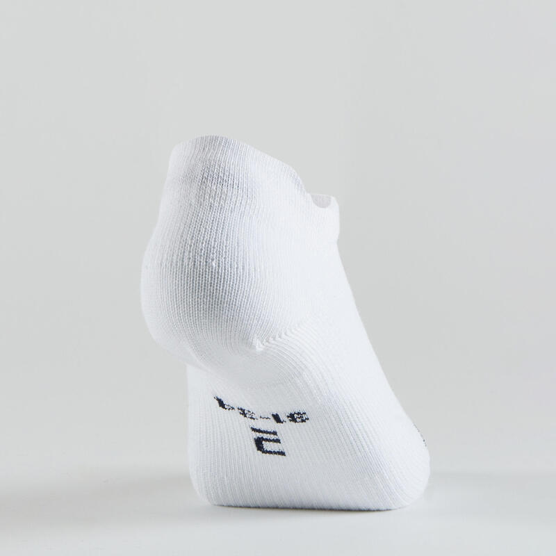 Dětské nízké tenisové ponožky RS160 5 párů modré, bílé