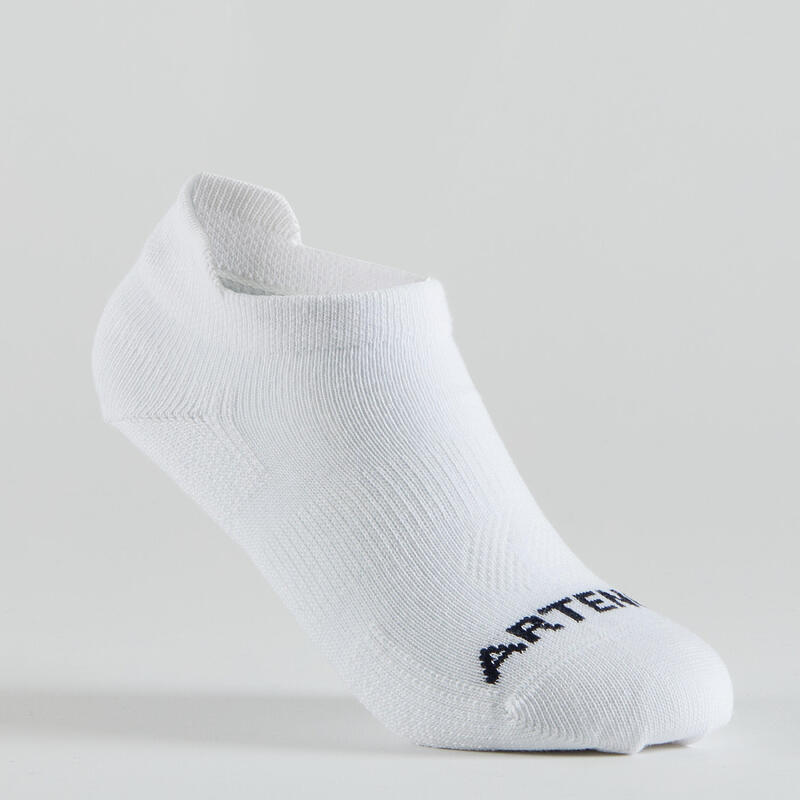 Dětské nízké tenisové ponožky RS160 5 párů modré, bílé