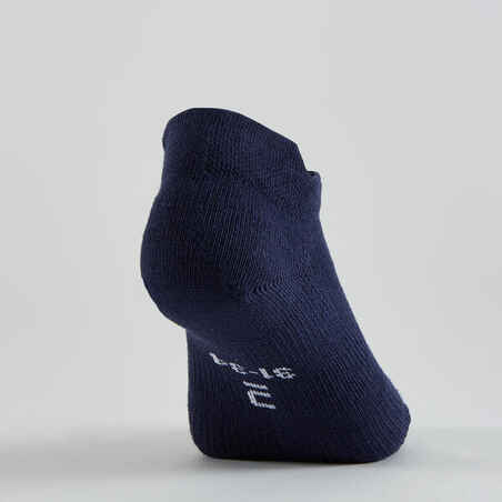Vaikiškos trumpos kojinės „RS 160“, 5 poros, baltos, tamsiai mėlynos