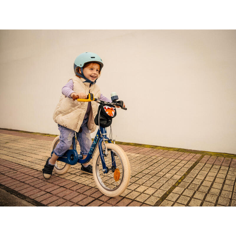 Fahrradklingel Kinder 2-in-1 - Firstbell blau