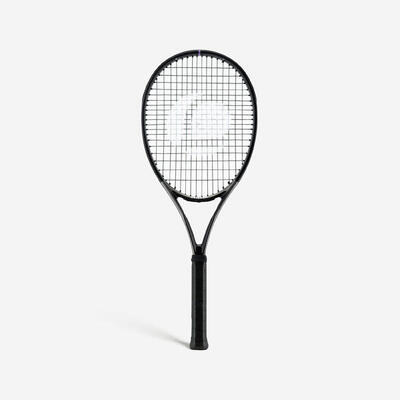 Tennisracket voor volwassenen tr960 control pro zwart grijs 300 g onbespannen