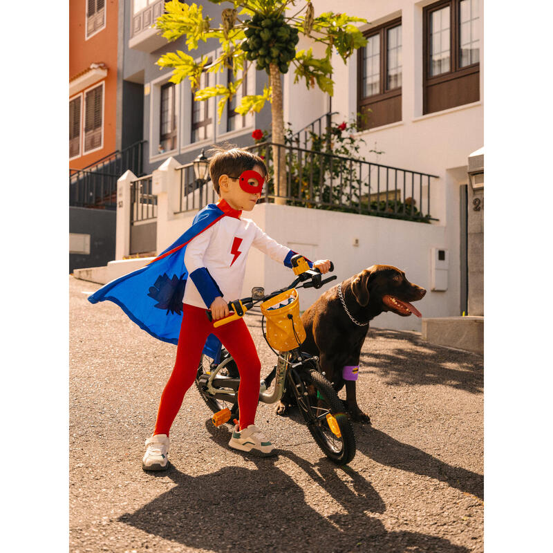 SONNETTE VÉLO ENFANT 2 EN 1 FIRSTBELL JAUNE