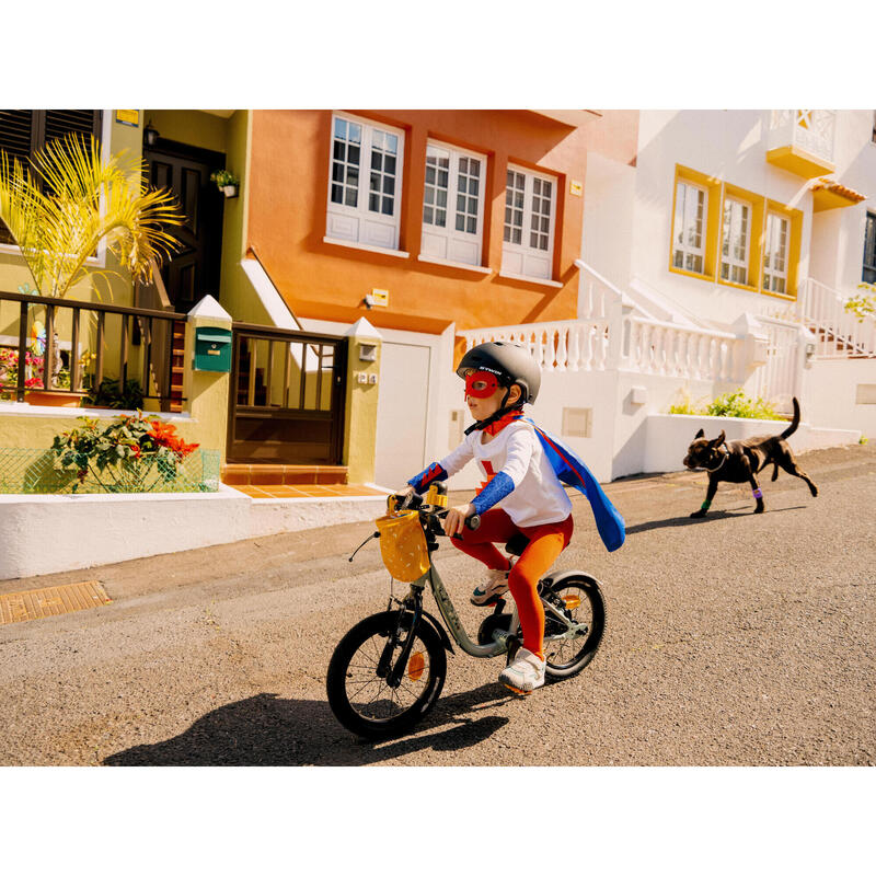 BICICLETA DE APRENDIZAGEM 2 EM 1 CRIANÇA 3-5 ANOS 14" DISCOVER 900 Verde