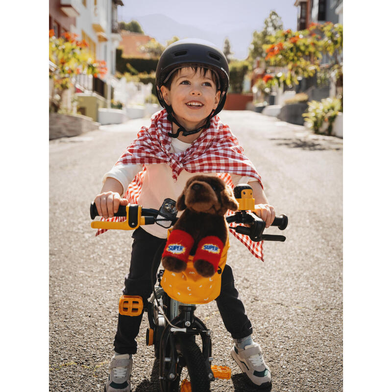 Bolsa manillar bicicleta niños amarillo