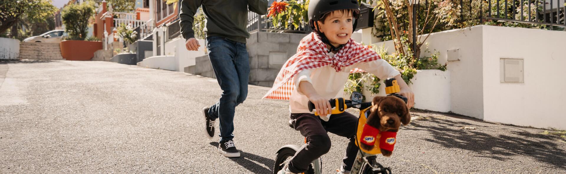 Enseña a tus hijos a montar en bici