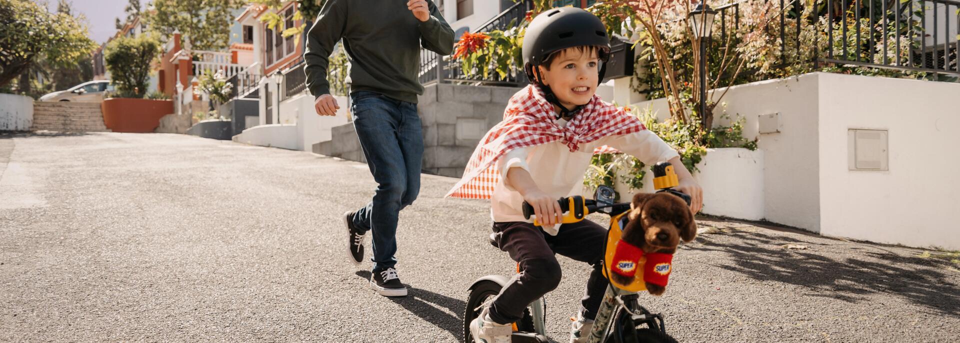 Enseña a tus hijos a montar en bici