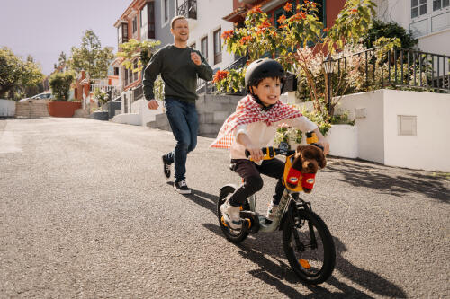 Enseña a tus hijos a montar en bici