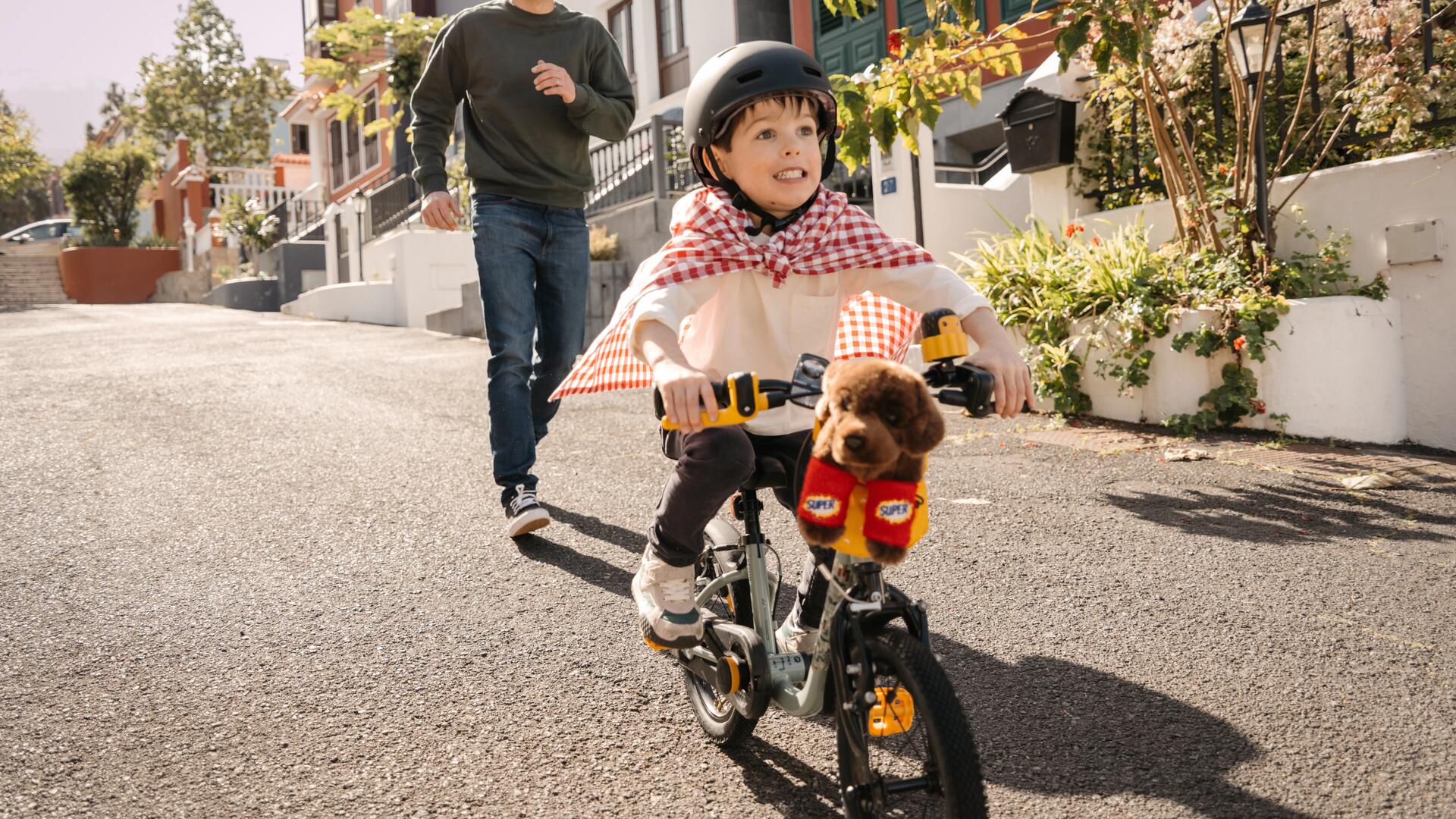 apprendre a faire du velo avec ses parents