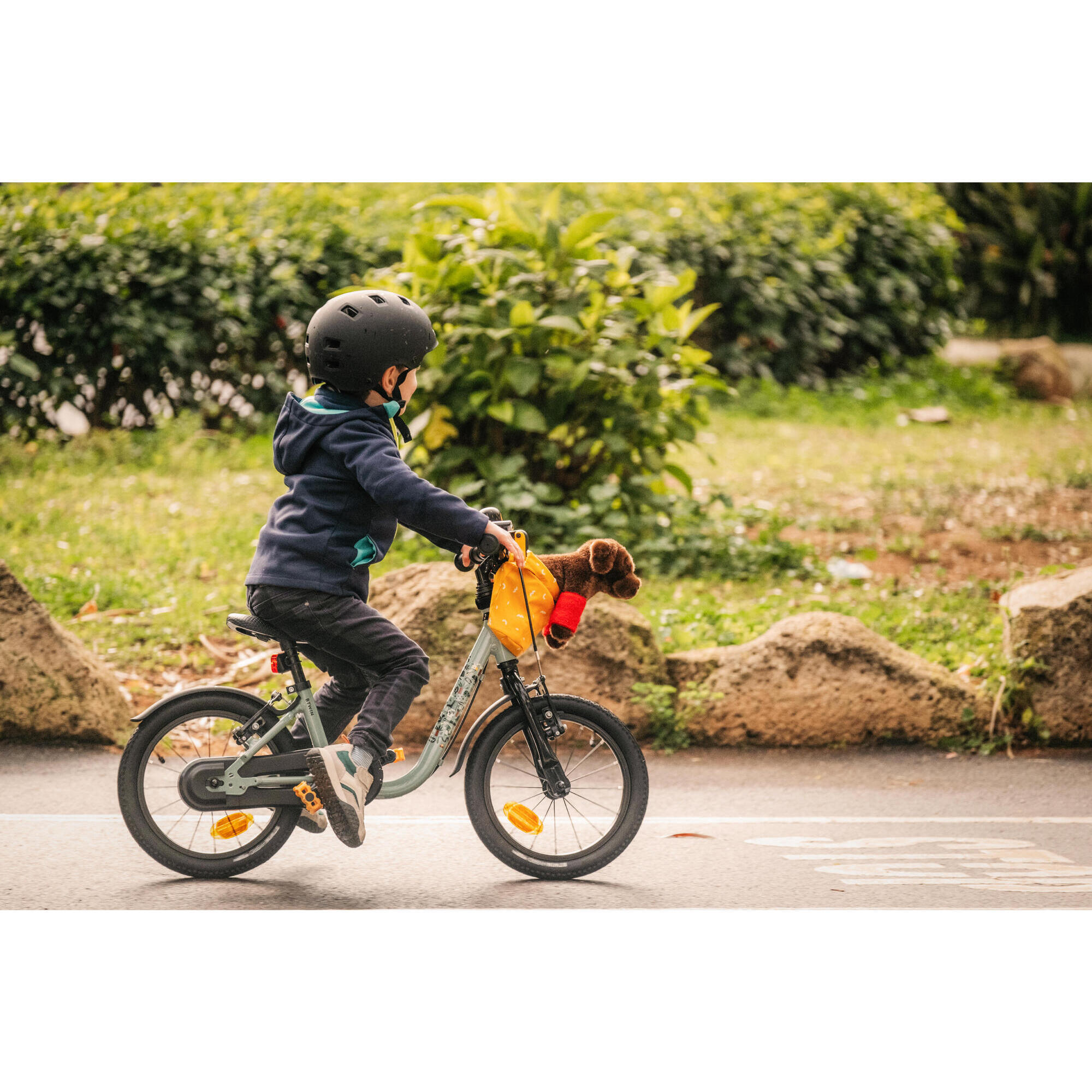 GARDE BOUES VELO B TWIN 14 NOIR BTWIN Decathlon