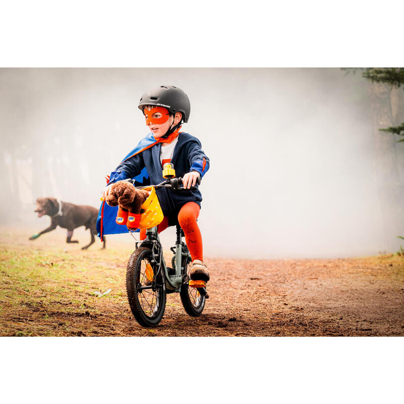 Bicicleta + Bici Sin Pedales 2 en 1 Discover 900 Niños 3-5 Años Verde 14"