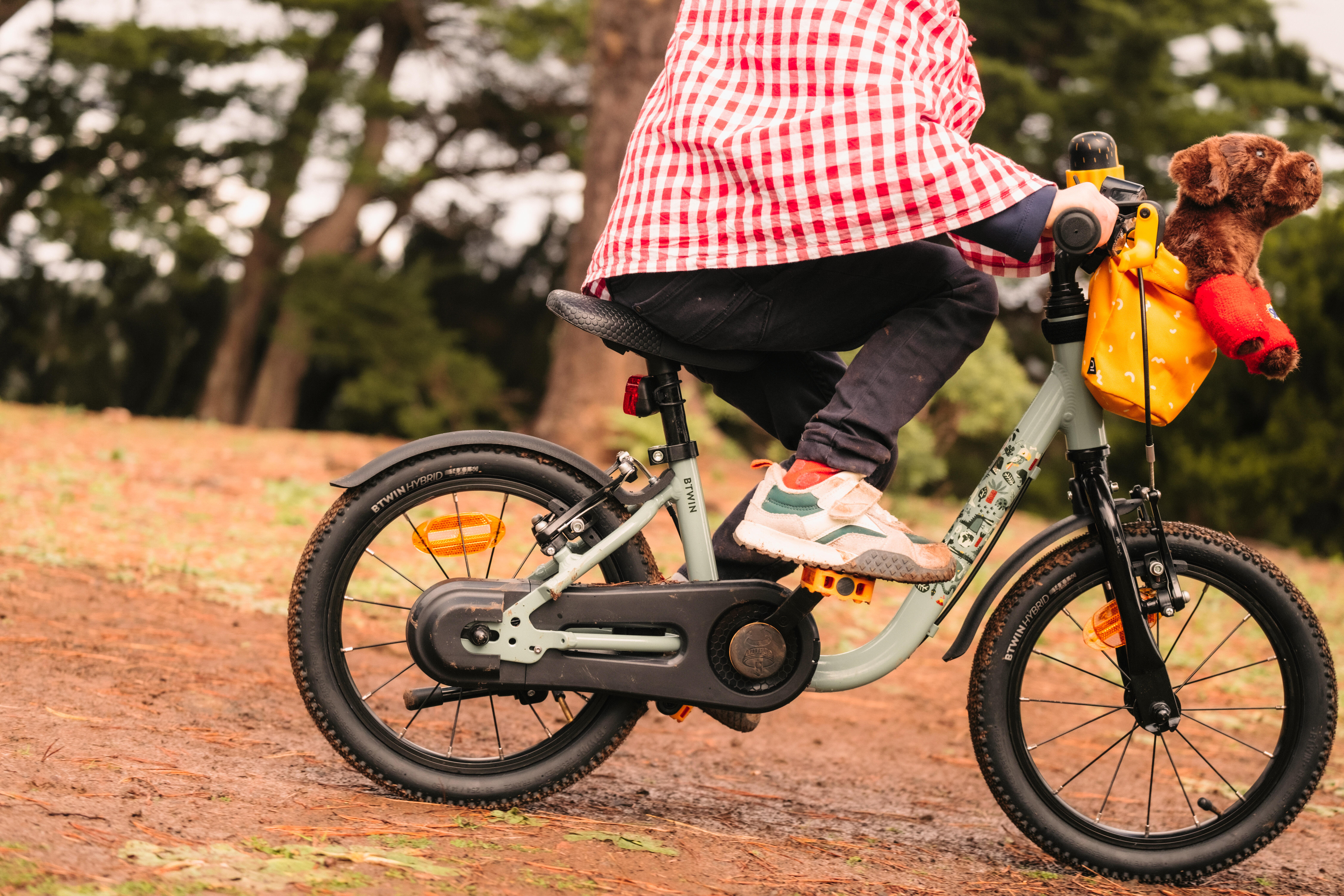 Garde-boue pour vélo 14 po enfant - BTWIN