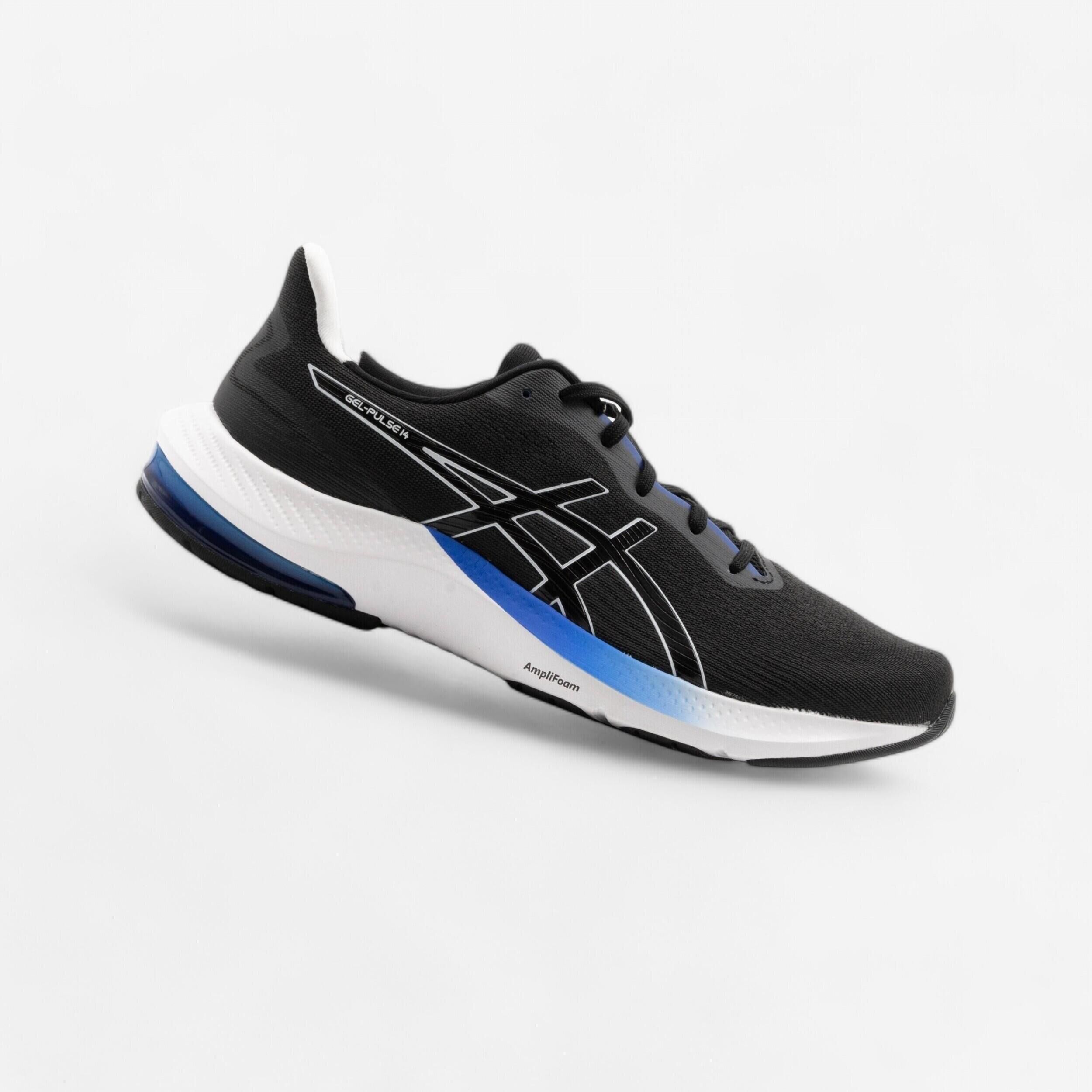 ASICS Men's GEL PULSE 14 Running Shoes - black blue