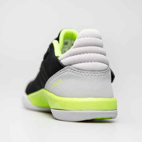 Kids' Futsal Shoes Eskudo 500 KD - Black/Yellow