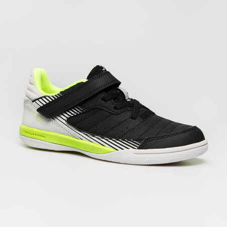 Kids' Futsal Shoes Eskudo 500 KD - Black/Yellow