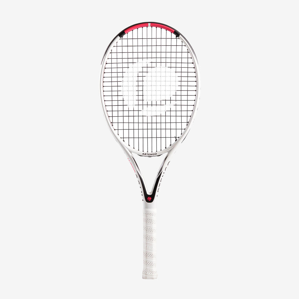 RAQUETTE DE TENNIS ADULTE TR160 GRAPH BLANC
