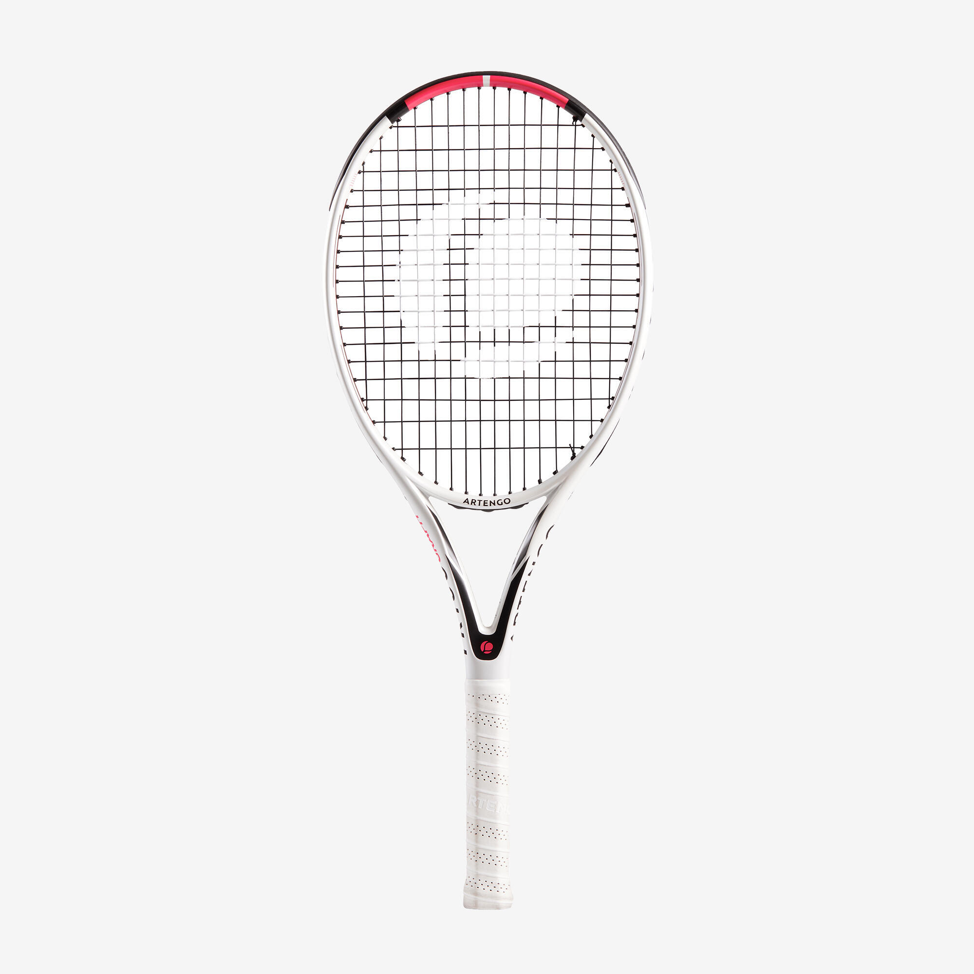 TR160 Graph Adult Tennis Racket - White 1/2