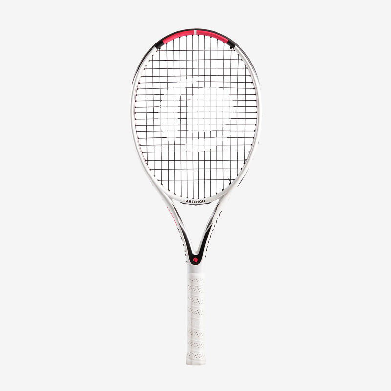 RAQUETTE DE TENNIS ADULTE TR160 GRAPH BLANC