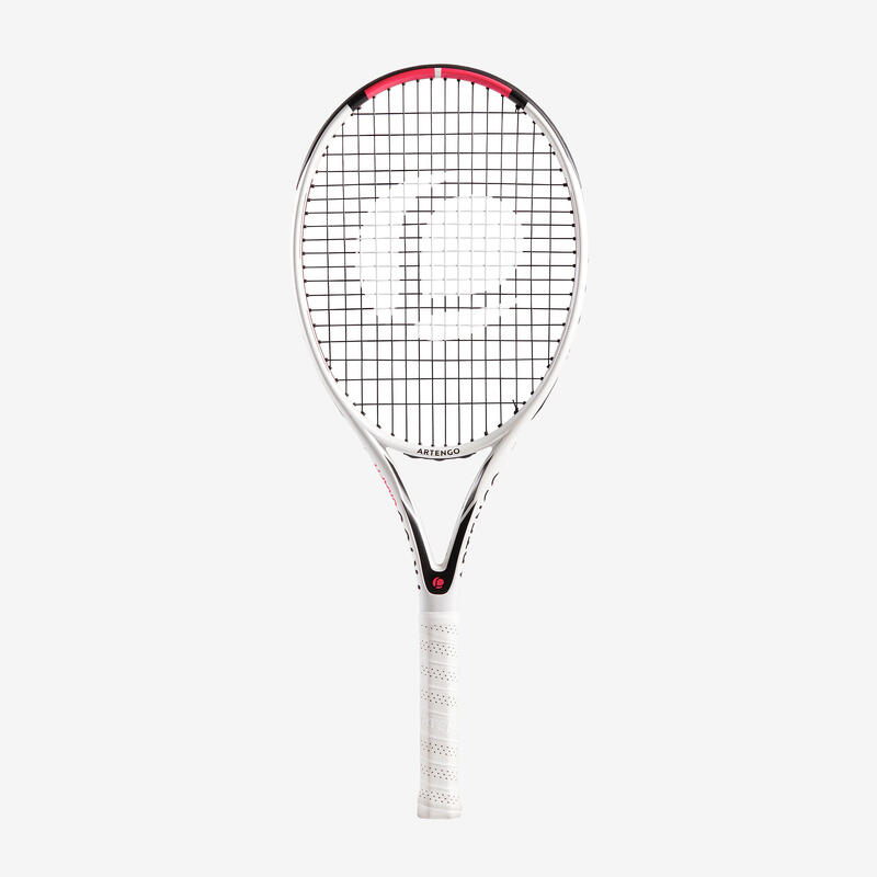 Tennisschläger TR160 Graph Erwachsene besaitet weiss