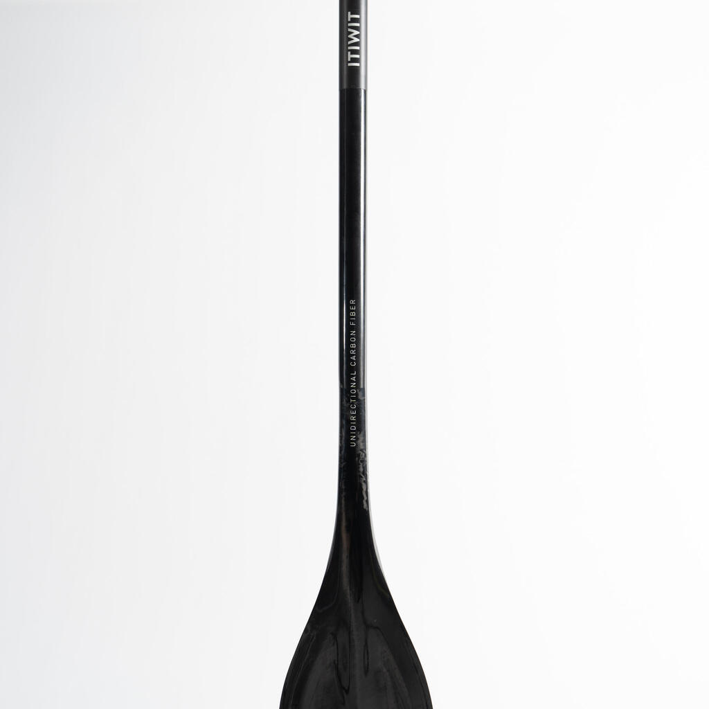 This adjustable carbon stand-up paddle has 3 parts (165-205 cm) - 900