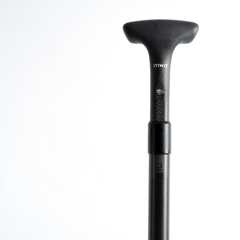 Pagaie stand up paddle 900 pro carbone, réglable en 2 parties. (165-205 cm)