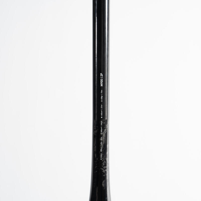 Pagaie demontabilă carbon SUP 900 PRO 165-205 cm Negru