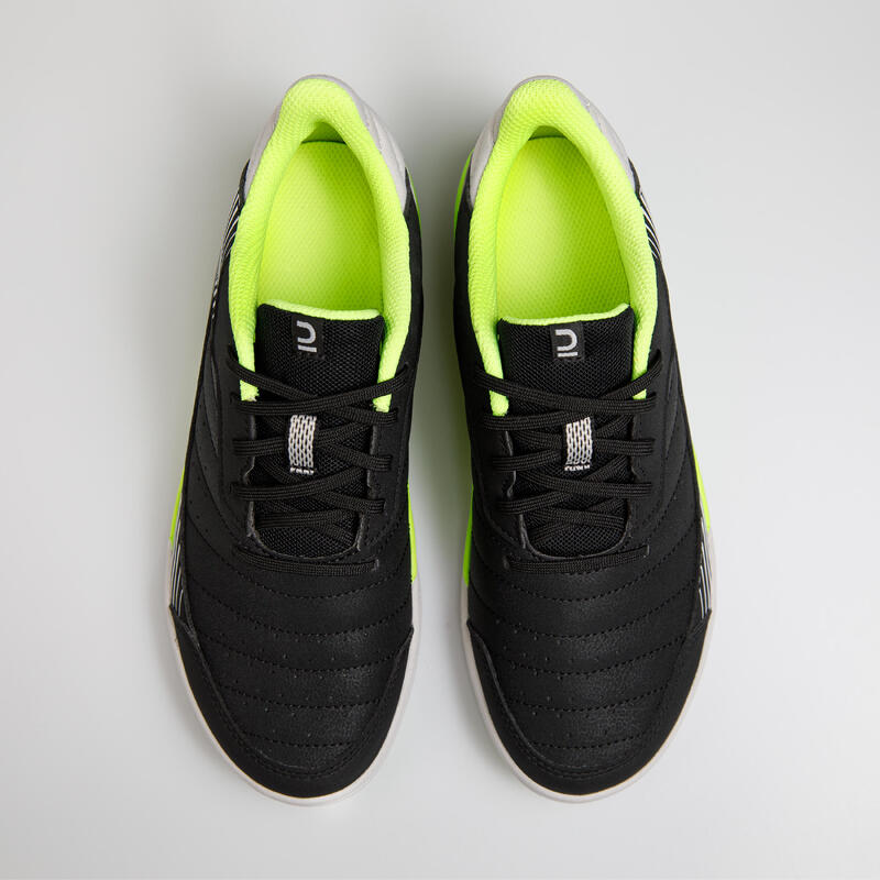 Chaussures de Futsal ESKUDO 500 JR Noir Gris