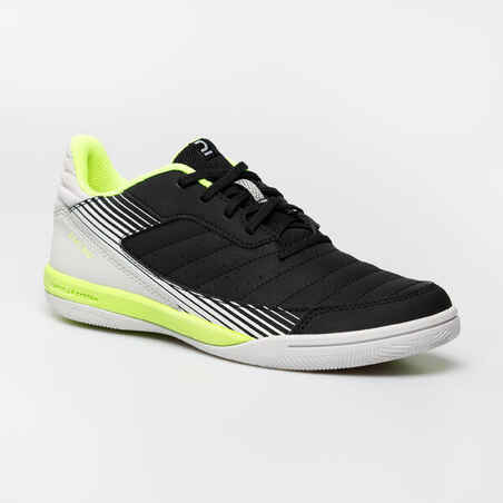 Futsal Shoes Eskudo 500 JR - Black/Grey