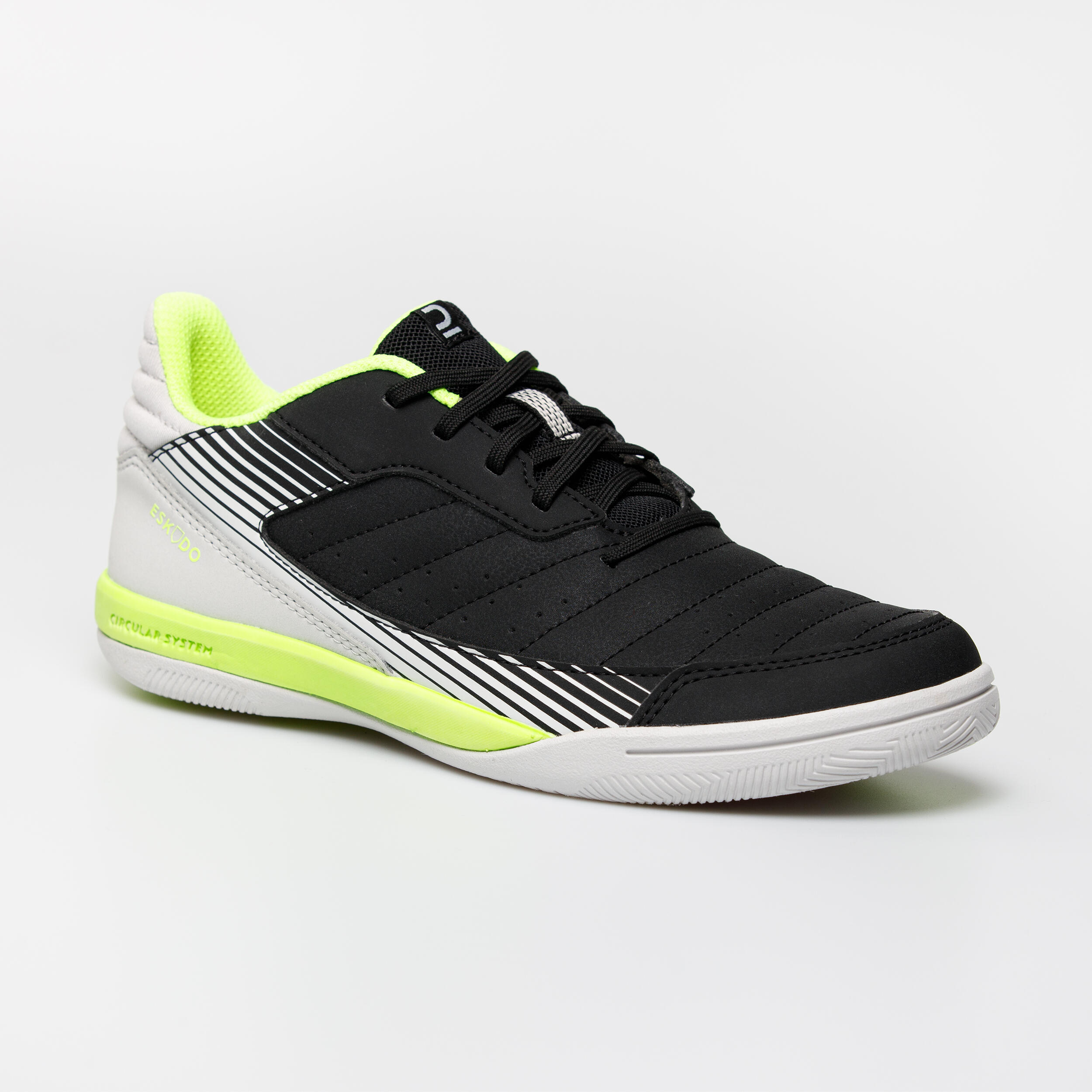 Futsal Shoes Eskudo 500 JR - Black/Grey 6/15