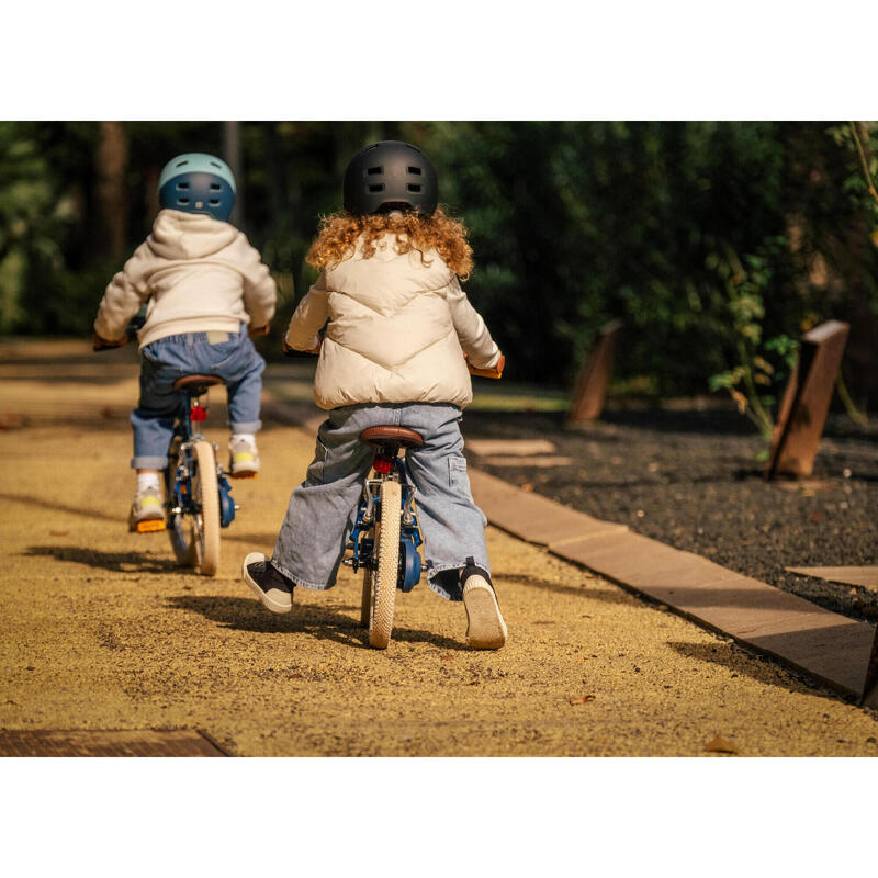 BICICLETA DE APRENDIZAGEM 2 EM 1 CRIANÇA 3-5 ANOS 14" DISCOVER 900 Azul