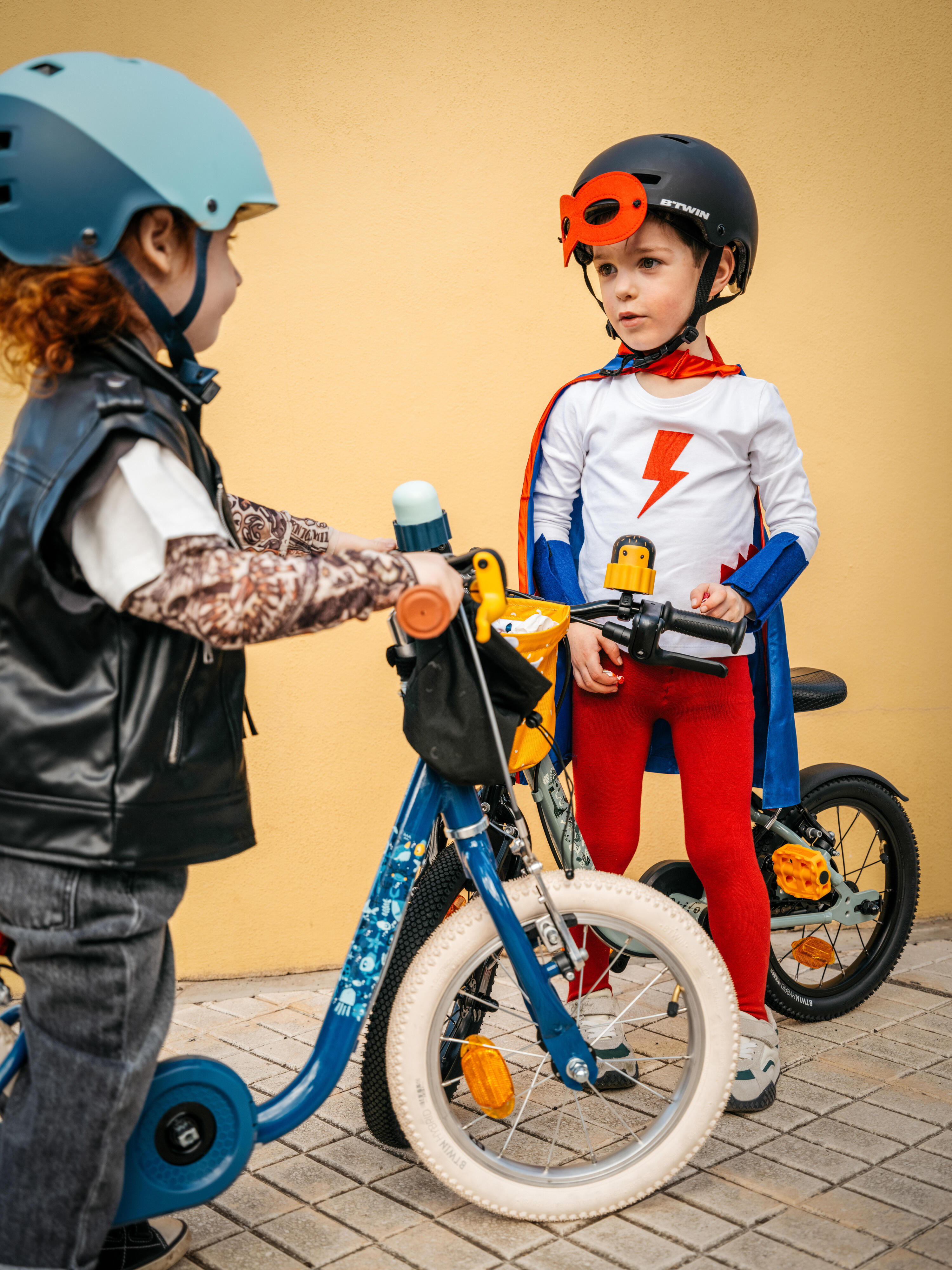 Kinderfahrrad 2-in-1 Laufrad 14 Zoll 3-5 Jahre Discover 900 blau 13/17
