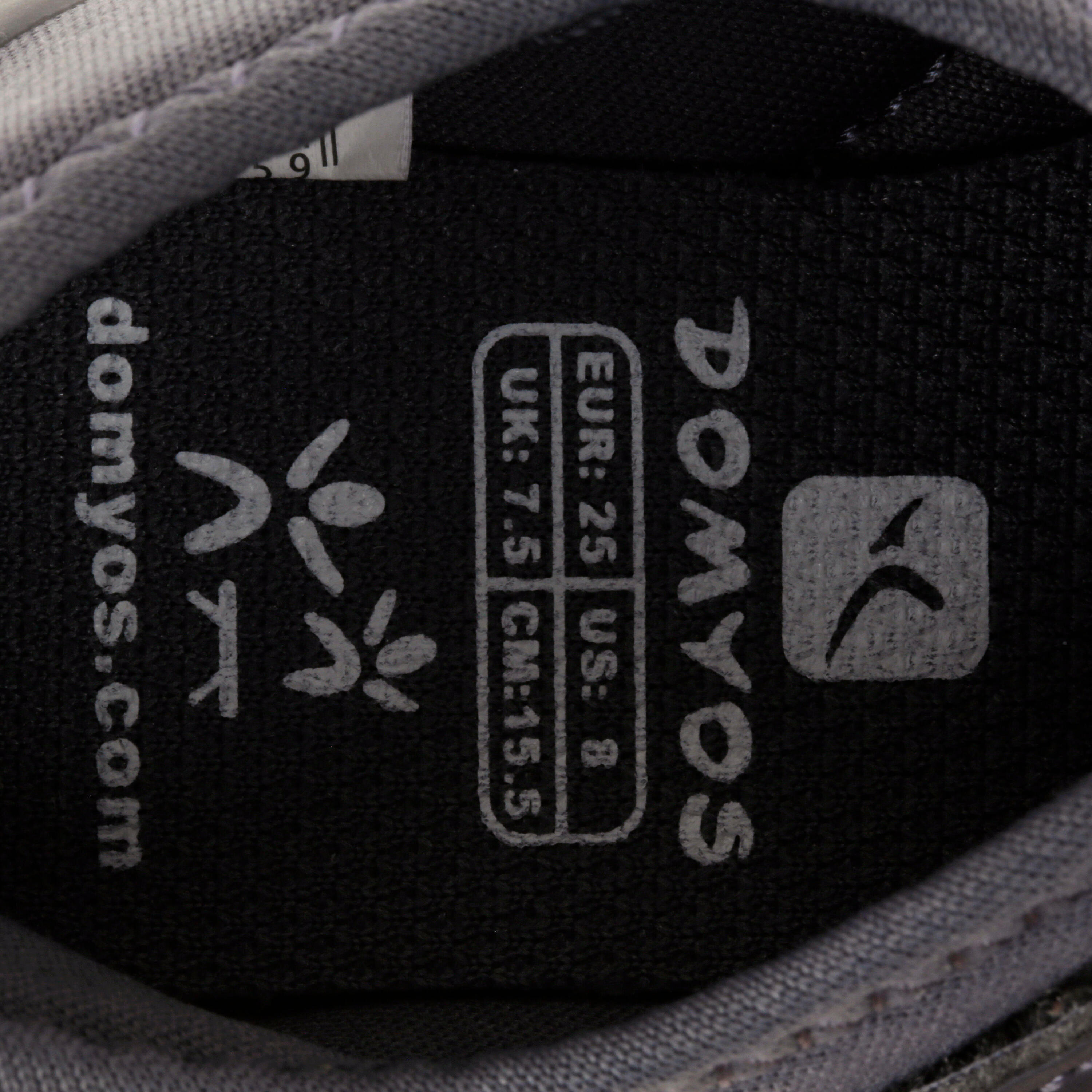 Ultralight Baby Gym Bootees - Dark Grey 7/19
