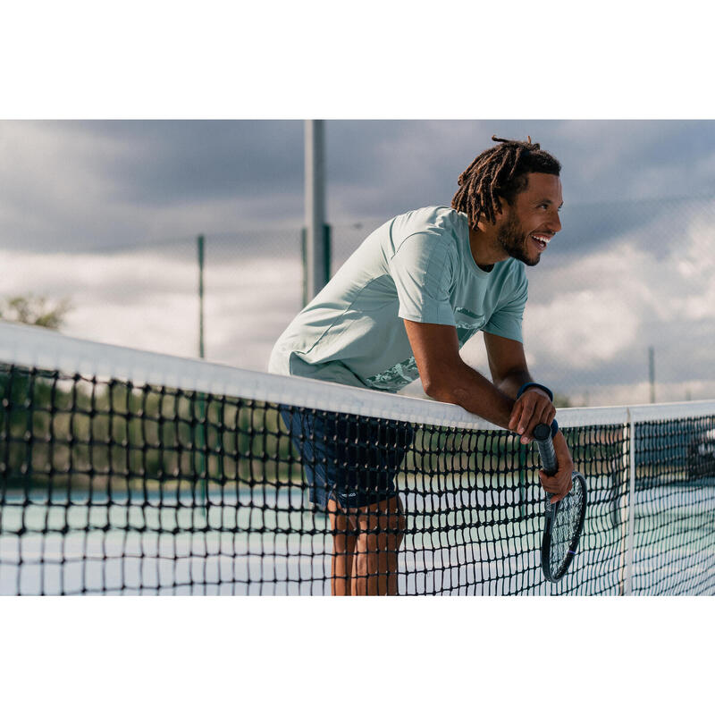 Erkek Tenis Tişörtü - Kil Rengi - Soft