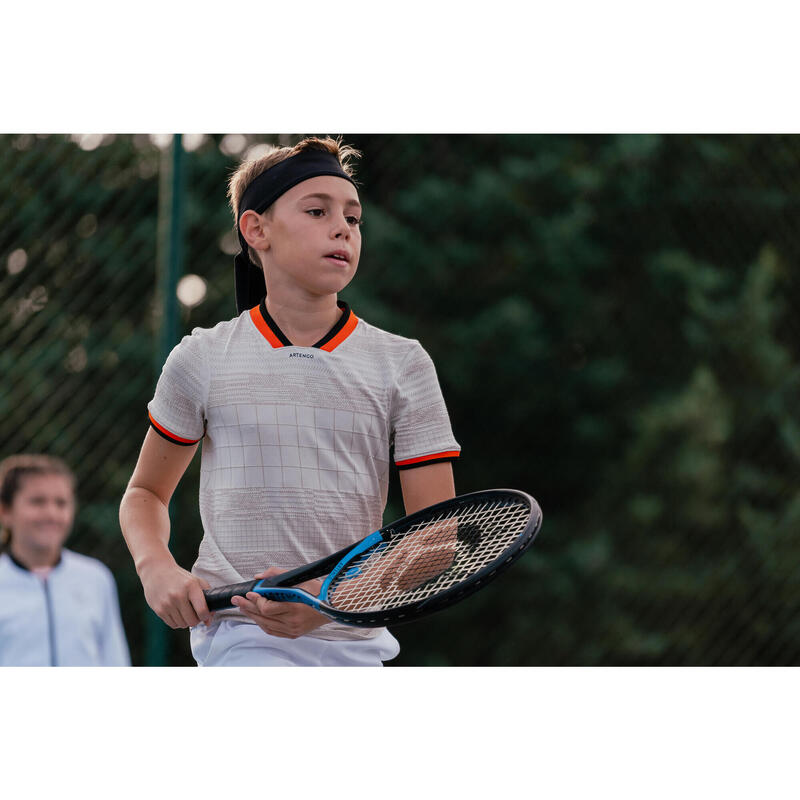 Boys' Tennis T-Shirt Dry - Off-White