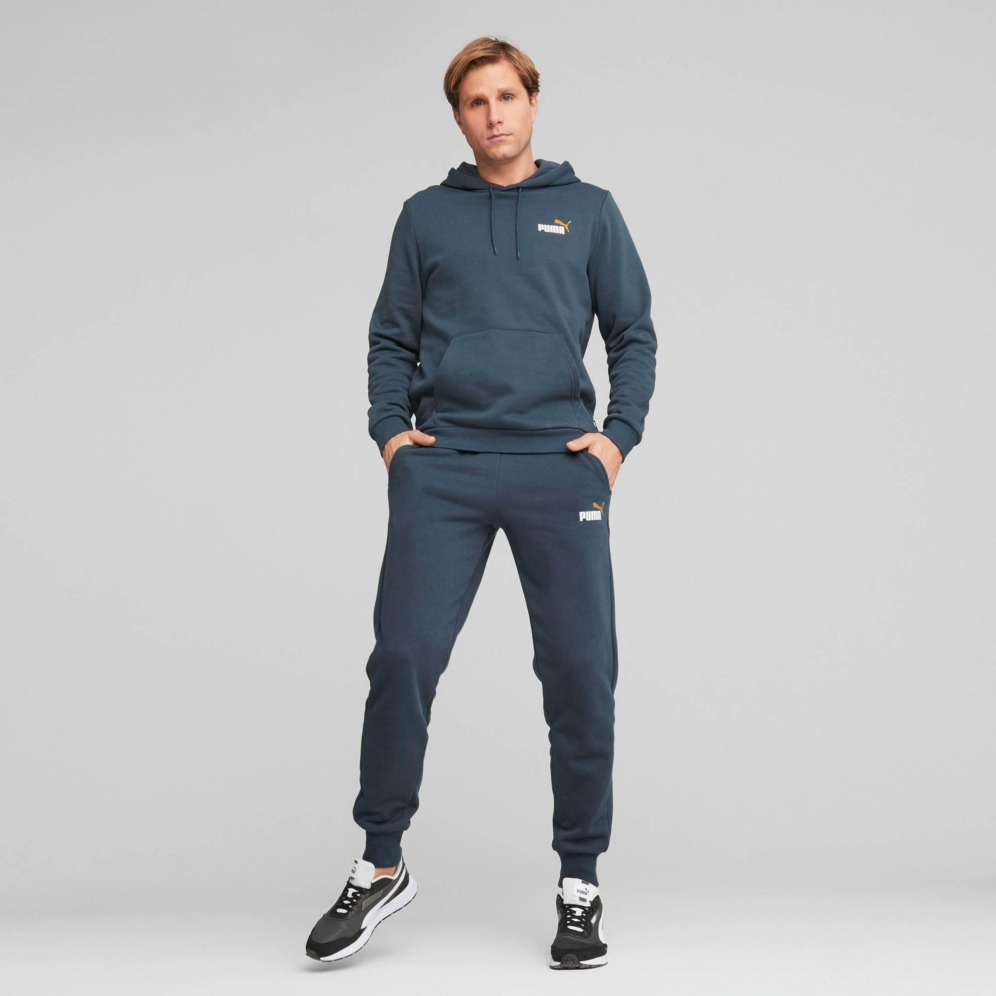 Mens navy puma joggers hotsell