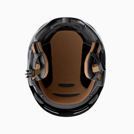 Шолом з візором 900 для міських велосипедистів чорний