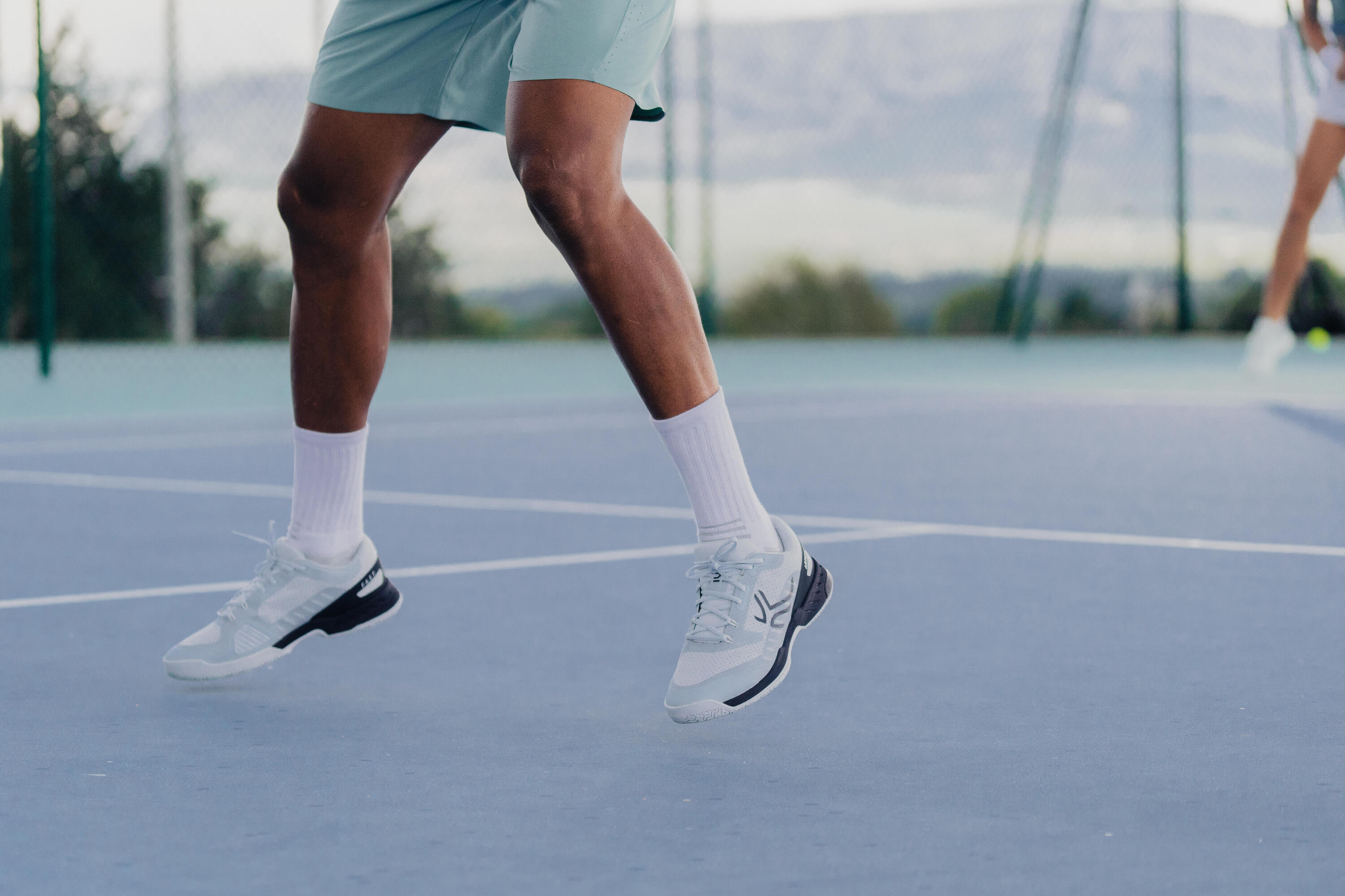Men's Tennis Shorts Dry+ - Verdigris 7/10