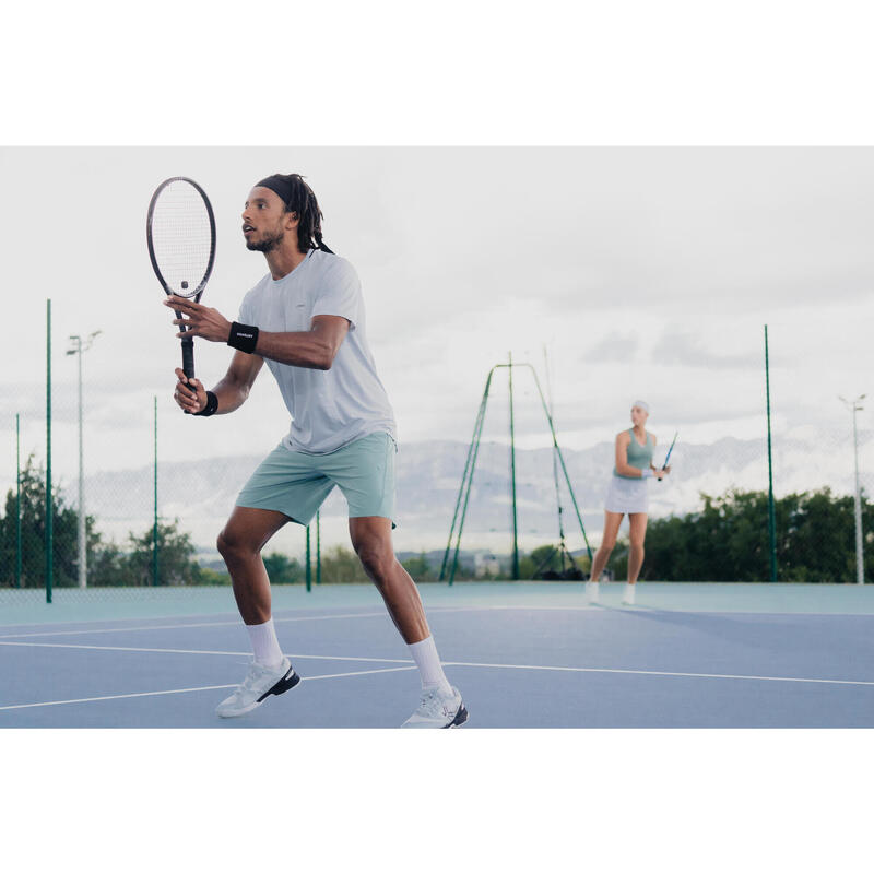 Herren Tennis T-Shirt - Artengo Dry grau Gaël Monfils 