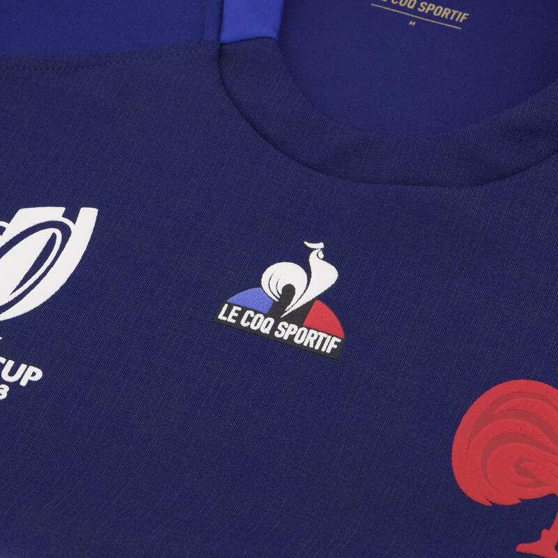 Maillot Manches Courtes de Rugby Enfant REPLICA FRANCE 2023 JUNIOR