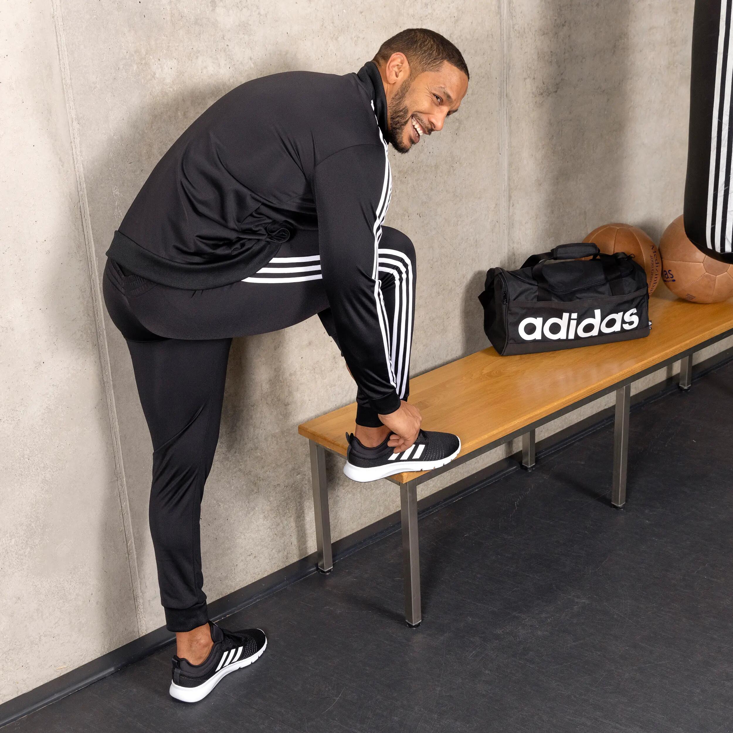 SAC DUFFEL ADIDAS S NOIR BLANC 8/8