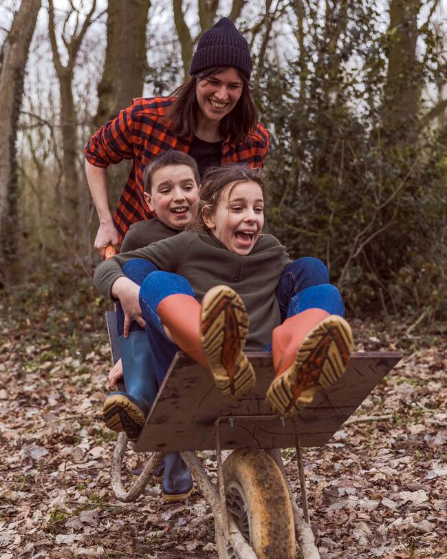 accroche terrain boueux bottes enfants